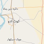 Map for location: Kot Addu, Pakistan