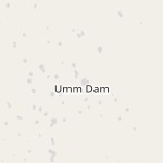 Map for location: Umm Dam, Sudan