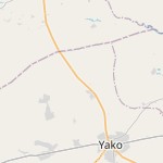 Map for location: Balo, Burkina Faso
