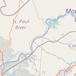 Map for location: Baker Community, Liberia