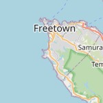 Map for location: 7th Battalion, Sierra Leone