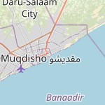 Map for location: Abdul-Aziz Lido, Somalia