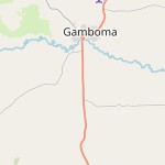 Map for location: Odaba 2, Republic of the Congo