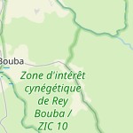 Map for location: Riya, Cameroon