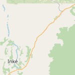 Map for location: Konda, Democratic Republic of the Congo