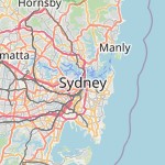 Map for location: Sydney, Australia