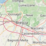Map for location: Brescia, Italy