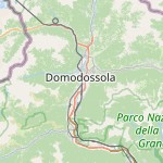 Map for location: Domodossola, Italy