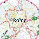 Map for location: Rome, Italy