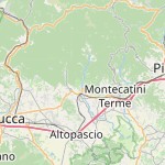 Map for location: Pescia, Italy