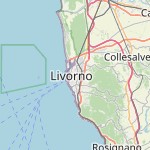 Map for location: Livorno, Italy