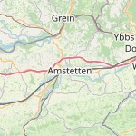 Map for location: Amstetten, Austria