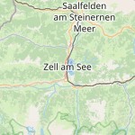 Map for location: Zell am See, Austria