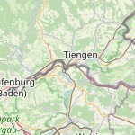 Map for location: Koblenz, Switzerland