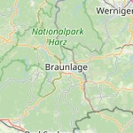 Map for location: Braunlage, Germany