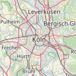 Map for location: Cologne, Germany