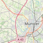 Map for location: Gievenbeck, Germany
