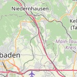 Map for location: Medenbach, Germany