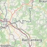 Map for location: Villmar, Germany