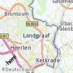Map for location: Landgraaf, Netherlands