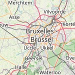 Map for location: Anderlecht, Belgium