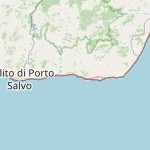 Map for location: Bova Marina, Italy