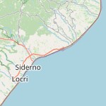 Map for location: Roccella Jonica, Italy