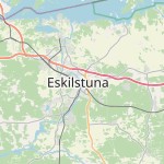 Map for location: Eskilstuna, Sweden