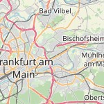 Map for location: Riederwald, Germany