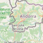 Map for location: Andorra, Andorra