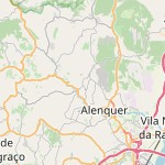 Map for location: Meca, Portugal