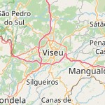 Map for location: Viseu, Portugal