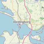 Map for location: Vordingborg, Denmark