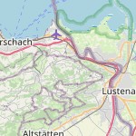 Map for location: Hub, Switzerland