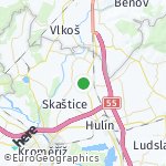 Map for location: Břest, Czechia