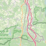 Map for location: Lagora, Italy