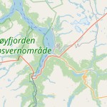 Map for location: Aurland, Norway