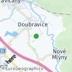 Map for location: Mitrovice, Czechia