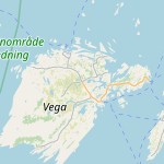 Map for location: Vega, Norway