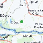 Map for location: Trávnik, Slovakia