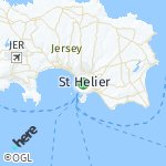 Map for location: St Helier, Jersey