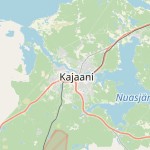 Map for location: Kajaani, Finland