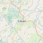 Map for location: Cavan, Ireland