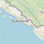 Map for location: Dubrovnik, Croatia