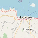 Map for location: Gazi, Greece