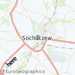 Map for location: Sochaczew, Poland