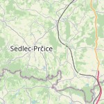 Map for location: Mitrovice, Czechia