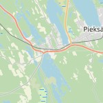 Map for location: Naarajärvi, Finland