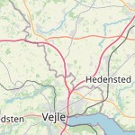 Map for location: Vejle, Denmark