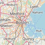 Map for location: Boston, United States